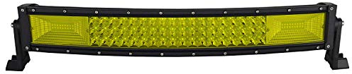 Willpower 56cm 270W LED Arbeitsscheinwerfer Bar Gebogen LED Scheinwerfer 12V 24V Wasserdicht Flutlicht Reflektor Combo Arbeitslicht Zusatzscheinwerfer für Auto Offroad Traktor SUV UTV ATV