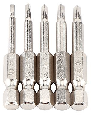 5pcs 50mm 0, 25 Pouce Hex Tige Précision Triangle Tournevis Bits S 2 Alliage Acier TA1 8 TA2 0 TA2 3 TA2 7 TA3 0 Fort Magnétisme