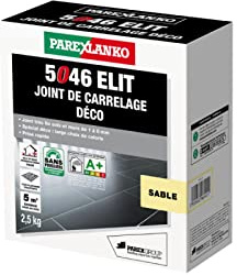 Joint carrelage PAREXLANKO 5046 Elit - Sable - 2,5 kg - L5046SABLE2.5