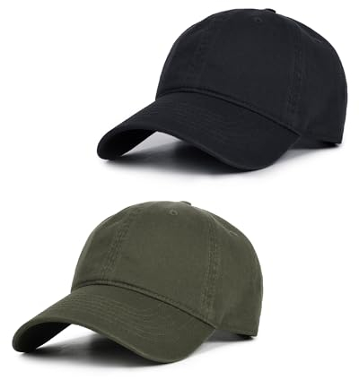 FURTALK Unisex Vintage Basecap Herren und Damen Baumwolle Cap Verstellbare Baseball Cap