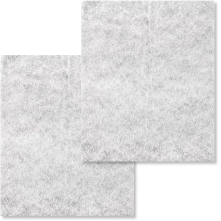 cyclingcolors 2x Filtro de Campana Extractora Filtro Antigrasa Universal 57x47x1cm para Cualquier Tipo de Campana Cortable Blanco