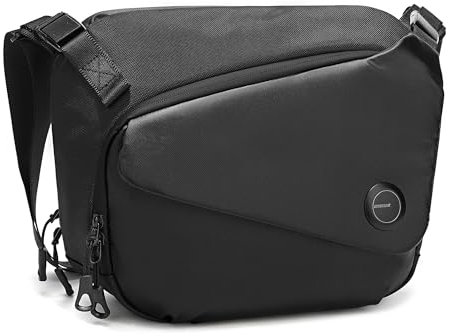 EverVanz Umhängetasche Herren, Messenger Bag, 14 Zoll Laptoptasche Messenger Bag für Alltag Sport Reise, Schultertasche, Kuriertasche, Arbeitstasche für Arbeit Uni Freizeit, Fotografie