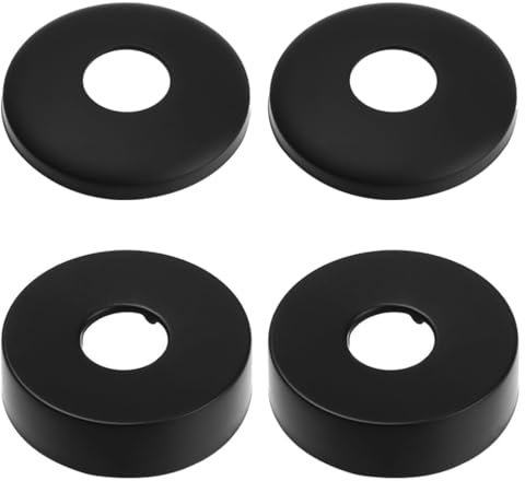 GXGM Lot de 2 rosace robinet douche de Ø 25 mm - 2 rosace robinet douche de Ø 21mm -Cache Tuyau， rosace mitigeur douche,rosace robinet,cache tuyau en acier inoxydable - rosace pour robinets de douche