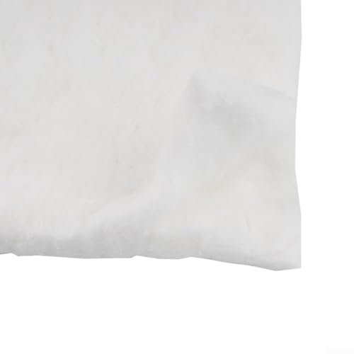 Éponge blanche pour cheminée, augmente la durée de combustion, pas de rinçage de flamme (30 x 20 x 1 cm)