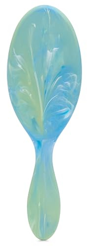 Wet Brush Original Detangler, Green (Matte Marble), Ultra-Soft IntelliFlex Bristles Glide Through Tangles, Detangling Hair Brush (Wet & Dry), Women & Men, Limited Edition