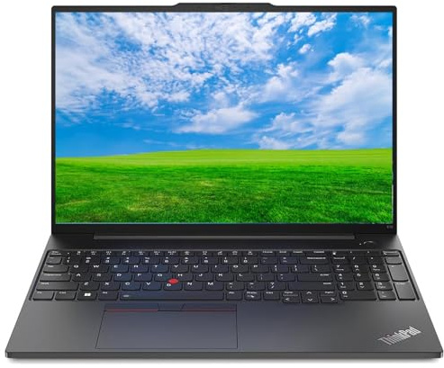 Lenovo ThinkPad E16 Gen 3 Computer portatile per ufficio Business uso quotidiano, Intel Ultra 7 255H, Arc 140T, 32GB DDR5 RAM, 1TB PCIe SSD, WiFi 6E, 16 FHD+, Webcam, Windows 11 Pro
