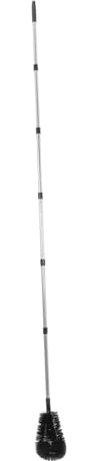 JEWEDECO 1ensemble Set De Brosse De Nettoyage De Gouttière Avec Perche Ajustable Pour Éliminer Rapidement Débris Des Gouttières Et Toits