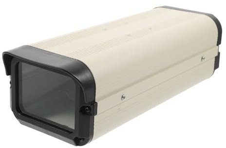 Sewroro Outdoor Camera Cover Weatherproof Housing Side Opening Design for Easy Installation and Maintenance for Cctv and