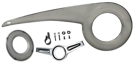 Harilla Fahrradkettenschutz-Schutzhülle, Verschiedene Größen für 32–48 Zähne, Kettenblätter, Ritzel, Kurbelgarnitur, Fahrradschutzzubehör