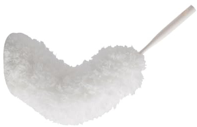 DEARMAMY Retractable Microfiber Duster Telescoping Extension Pole Household Dusting Brush for High Ceilings Furniture and Cars Lightweight and Washable