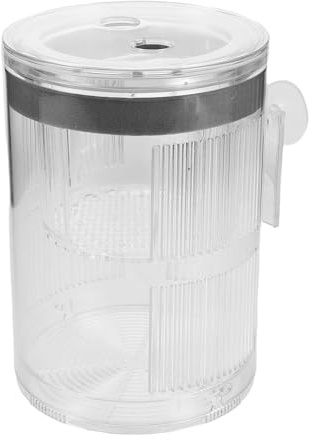 TEHAUX Aufzuchtbox Für Aquarienfische Mit Trennwand Und Wasserzirkulation Jungfischbecken Aus Acryl Für Meerwasser Und Süßwasserfische Isolationsbox Für Garnelen Und Fische