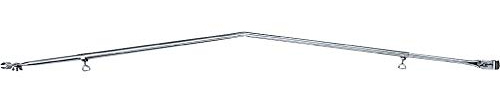 BERGER Dachauflagestange abgewinkelt 110-180cm Gestänge 22x1mm Stahl Stange Zusatzgestänge Camping