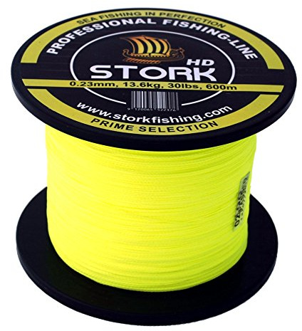 Stork HD, 4-Fach geflochtene Angelschnur 600m