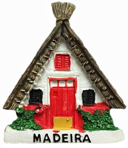 3D-Kühlschrankmagnet Madeira Portugal, Souvenir, Dekoration für Zuhause und Küche, Madeira, Portugal