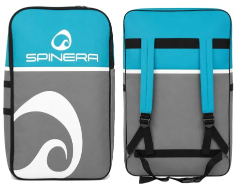 SPINERA Kajak Transporttasche mit Rucksackgurten für aufblasbare Kajaks bis 3 Personen, 94 × 50 × 31 cm