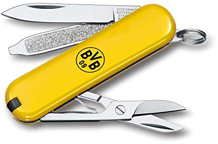 Victorinox Taschenmesser Classic SD, BVB, (7 Funktionen, kleine Klinge, Schere) 58mm