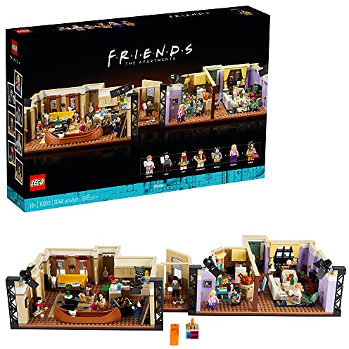 Lego The Friends Apartments 10292 Building Kit; Build a Displayable Model with Details from The Iconic TV Show (2,048 Pieces)