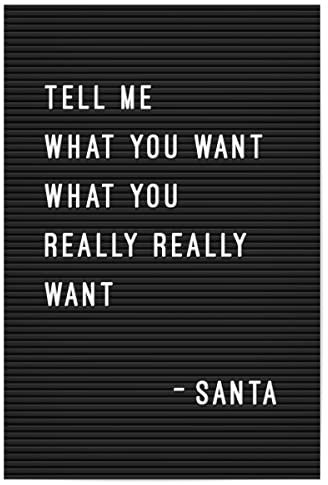 artboxONE Poster 45x30 cm Typografie Letterboard Tell Me What You Want - Bild Letter Board Buchstaben