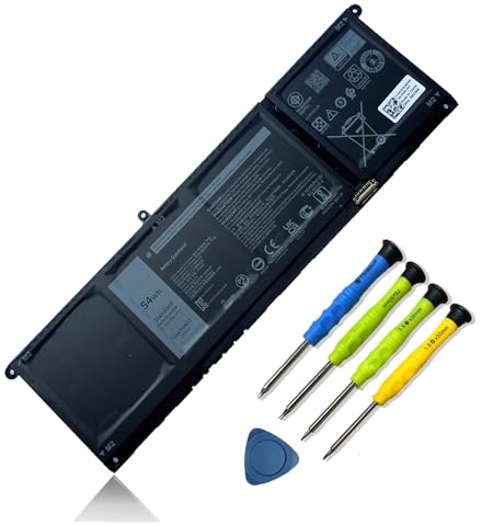 Mobik 54Wh V6W33 4-Cell Laptop Battery Replacement for Dell Inspiron 3511 3510 3520 3515 5310 5410 5418 5510 5515 5518 5625 5630 5635 Latitude 3320 3420 3520 Vostro 3515 3525 5620 Series TN70C 15V