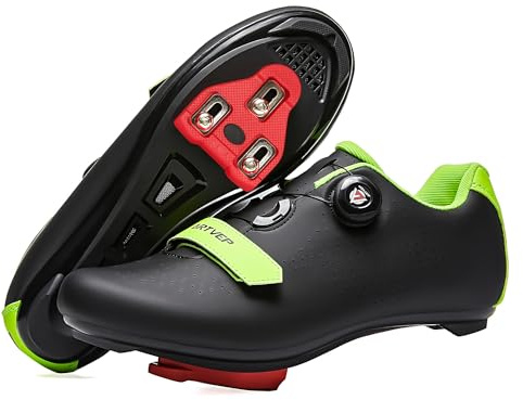 ARTVEP Fahrradschuhe Herren Damen Rennradschuhe MTB Radschuhe Kompatibel mit Look SPD SPD-SL Delta Lock Pedal Reitschuhe Kompatibel mit Peloton Schuhen