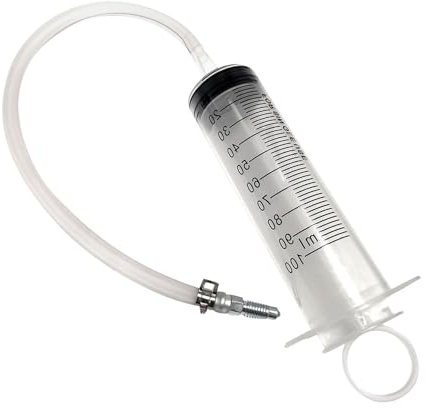 Kit De Purge D'huile De Frein - Outil De Saignement Du Vélo, Kit De Maintenance De Frein À Disque | Ensemble De Tubes De Pompage D'air Portable, Seringue De Liquide Hydraulique À Moto Universelle Pour