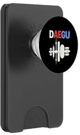 Daegu Skyline South Korea Cityscape Travel Souvenir PopSockets PopWallet for MagSafe