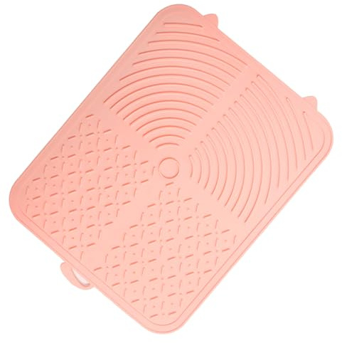 Generic Tappetino da Leccare per Cani, Sollievo dall'ansia Facile da Pulire Tappetino per Alimentazione Lenta per Animali Domestici Resistente Al Calore per Cuccioli (PINK)