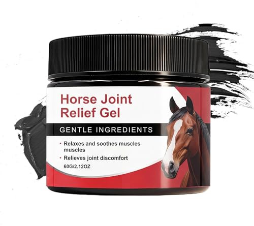 Gel de Soulagement Articulaire pour Cheval Nutritif pour l'Encollure Équine | Gel nourrissant rein cheval Pour entraîneurs, vétérinaires, instructeurs, centres équestres, écuries, boxes, paddocks,