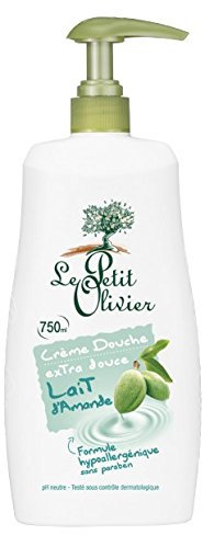 Il piccolo ulivo – Doccia & bagno – Crema Doccia Extra Dolce – Latte di Mandorla, 750 ml