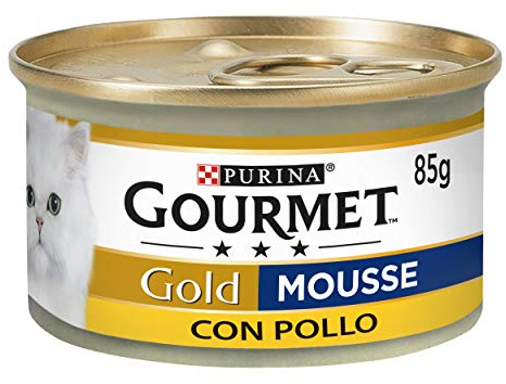 Gourmet Gold Mousse Kattmat, 85 g x 24 stycken