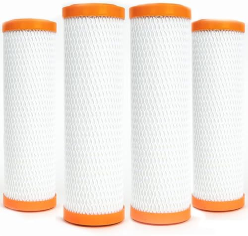 Superpure Trinkwasserfilter (4er-Pack) | Hochleistungsfilter beseitigt Schadstoffe, Keime & Bakterien im Trinkwasser