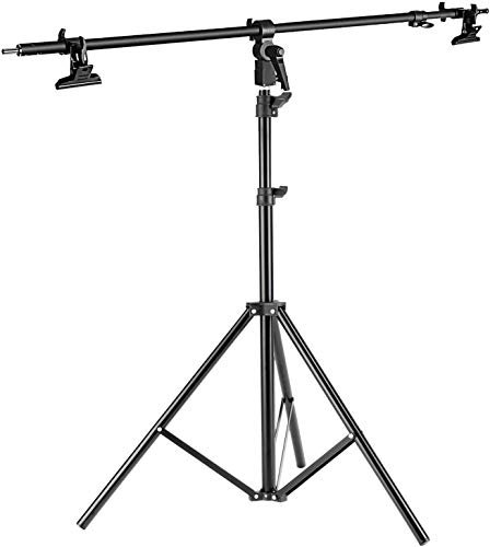 Photo Studio Kit Support de Lumière et Bras Girafe: 2m Support d'éclairage et 189cm Girafe Bras pour Photographie