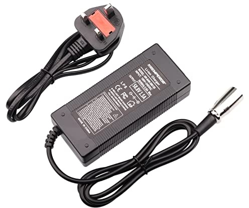 58.8V Charger Output 1.5A for Ebike 14S Lithium Batteries Convenient Health Care 51.8V (DC 1Prong 5.5mm) (XLR 3 Pin ①+②-)