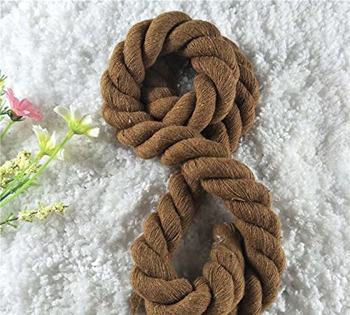 RAEF 1/2M 20mm Twisted Cotton Cord Hochfestes Baumwollseil Push-Pull-Tasche Dekorative Seile DIY Heimtextilien Gürtelband Handwerk