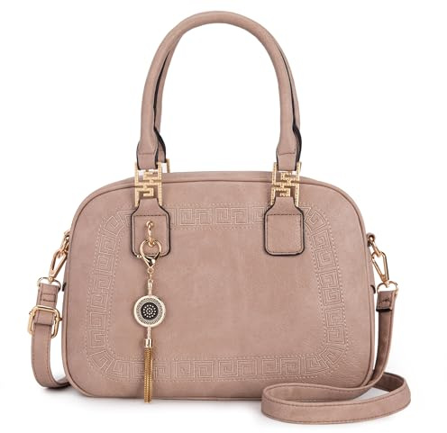 Montana West Small Purses for Women Tassel Crossbody Satchel Handbag with Detachable Shoulder Strap MWC-S041KH