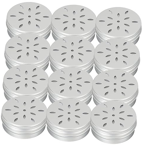 HAPINARY Lot de 12 Boîtes D'entraînement à L'odorat pour Chien 60ml en Aluminium Argenté, Outil Professionnel pour Améliorer Les Compétences Olfactives et Réduire Le Stress Animal