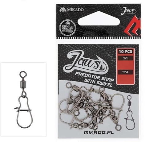 Mikado Snap Wirbel Jaws Predator Snap GröÃŸe XXL.