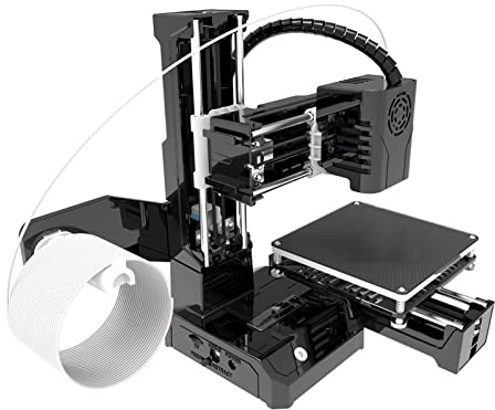 FDM 3D, Gleichmäßiges Heizdruckvolumen 4 X 4 X 4 Zoll Drucker 100-240 V F D M Für Anfänger Hohe Genauigkeit (EU-Stecker)