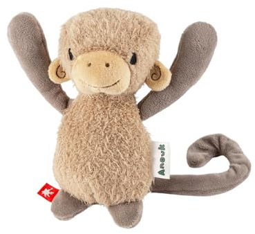 Sigikid Anouk Affi klein Plüschtier Kuscheltier Kinder Begleiter Freund | Stofftier zur Kinderbuchreihe ANOUK von Peter Maffay und Hendrikje Balsmeyer