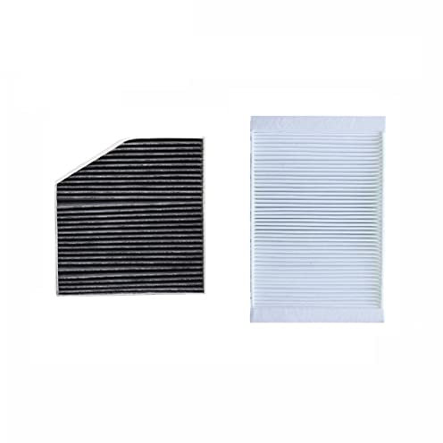SAWILI Innenraumfilter, for Mercedes-Benz, C-KLASSE W205 A205 C205 S205 2013-2019 Modell Eingebauter externer Klimaanlagenfiltersatz Pollenfilter Auto(A)