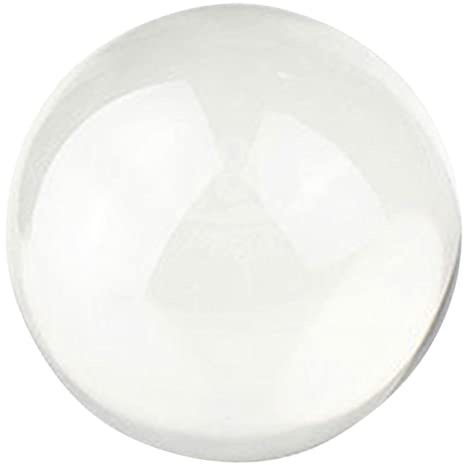 GARVALON Kristallkugel Jonglierball Aus Transparentem Acryl Professionelles Jonglierwerkzeug Für Akrobatik Und Fotografie Für Anfänger Und Profis Sicher