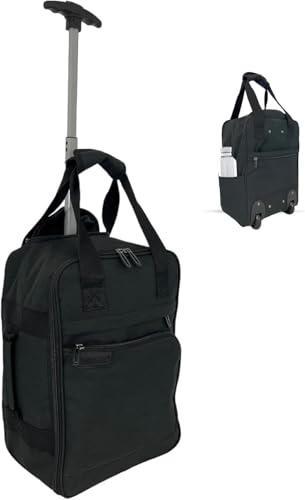 40x25x20 Carry On Cabin Trolley Bag on Wheels for Ryanair Underseat