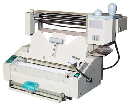 Bindemaschine, Desktop Hot Melt Klebebindung Maschine Thermische Bindung Maschine for A3 A4,Arbeitssparend