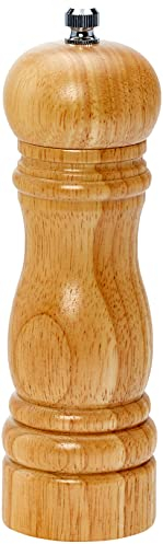 Kesper 13660 - Molinillo de Pimienta, Madera Maciza Clara (16,5 cm, diámetro: 5 cm)