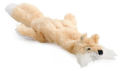 Ancol Renard en Peluche avec Son Couineur pour Chiot/Petites Races