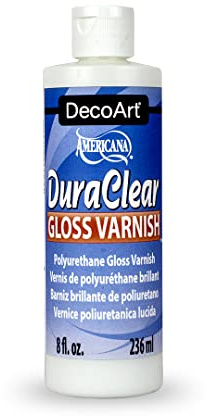 Decoart DuraClear Varnish, Gloss DS19-9, 8 fl oz Bottle