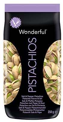 Wonderful Pistacchi Tostati Sale e Pepe, 250g