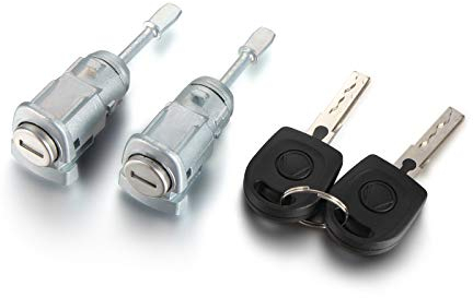 2 x Madlife Garage 3B0837167 Türschloss Schließzylinder Vorne Links Rechts mit Schlüssel Lupo 6X1 6E1