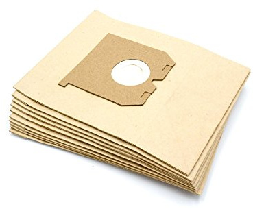 vhbw 10x Sacs compatible avec Volta 1670, 1870, Original V3, U1610, U1800 aspirateur - papier, 24cm x 18cm, couleur sable
