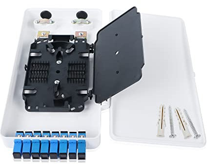 PNGKNYOCN Boîtier terminal à fibre optique 8 ports SC pour système de communication à fibre optique, transmission de données en réseau local, etc